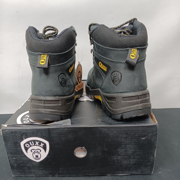 OUXX Work Boots for Men, Steel Toe & Non-Slip Rubber Safety Shoes - Picture 6 of 6